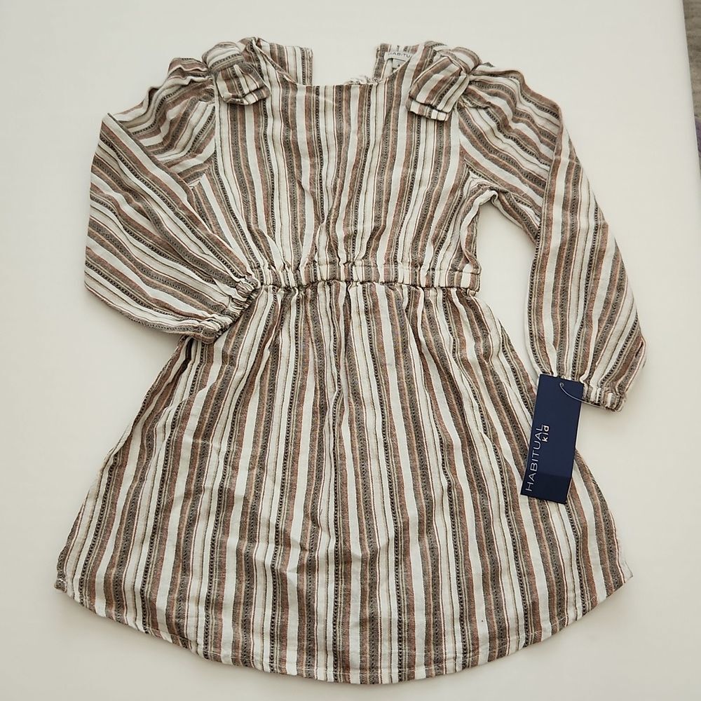 Linen and cotton dress